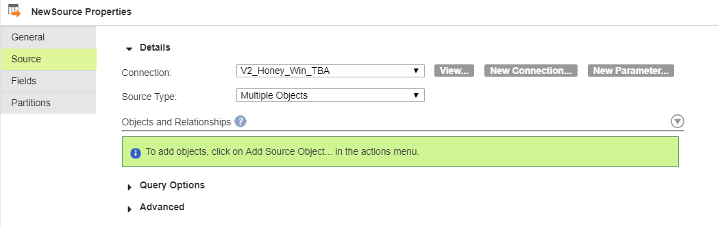 Select the NetSuite V2 connection.