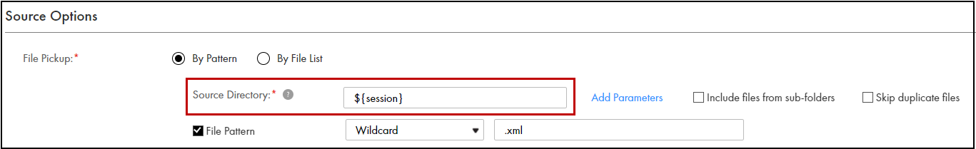 Enter the user-defined variable