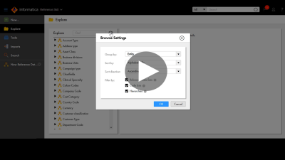 Filter and sort assets by configuring the browse settings for the Explore page.