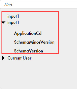 The image shows the referenced process object as a nested object in the Assignment step.