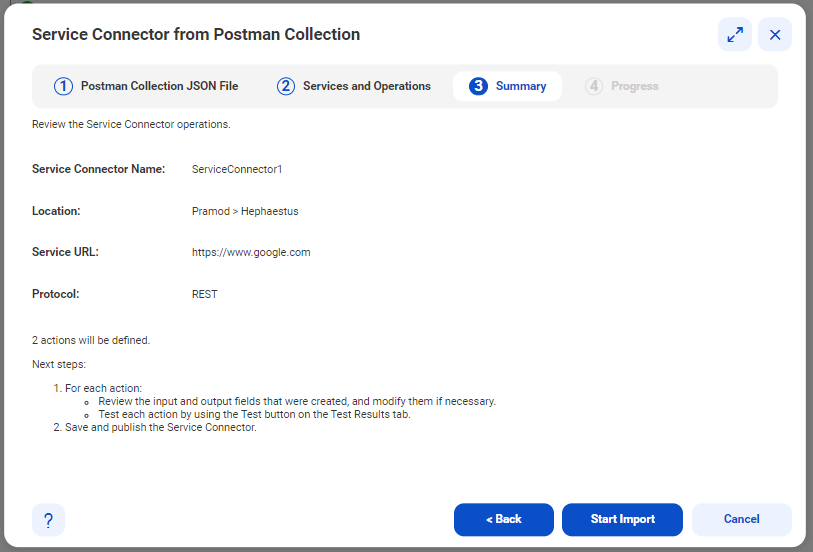 The image shows the Summary tab.