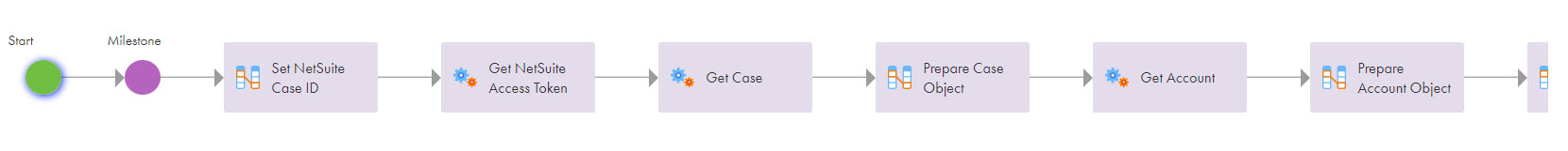 NetSuite to Salesforce process