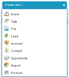 Salesforceの新規作成の選択リスト