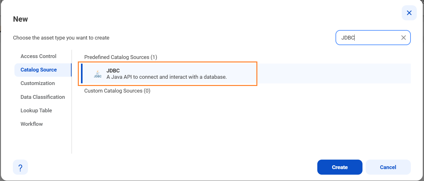 The New Catalog Source page contains a list of catalog source types and an option to create a new catalog source.