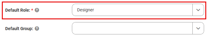 Defining a default IDMC role if not mapping specific roles.