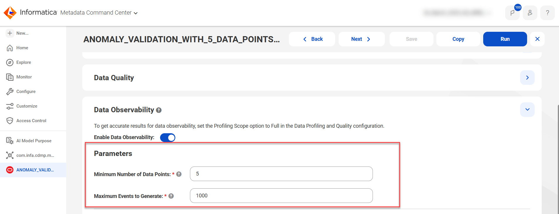The image depicts the new configuration options.