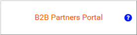 Get help for B2B Partners Portal.