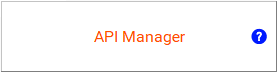 Get help for API Manager.