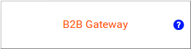 Get help for B2B Gateway.