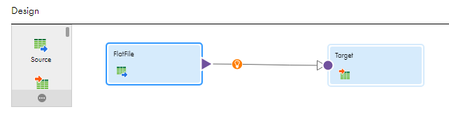 Sample mapping with a flat file source and a HubSpot target. Sample mapping with a flat file source and a HubSpot target.