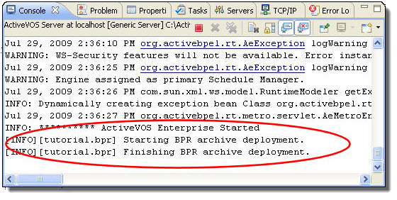 Process Console