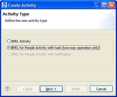 Create People activity