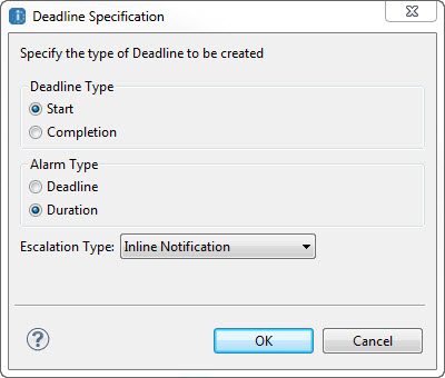 Deadline Specification