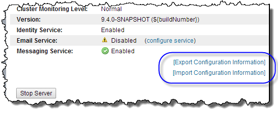 Exporting and Importing