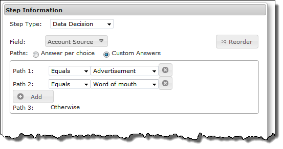 Data Decsion, equals choice