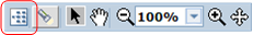The "Switch to Detail" button appears on the left side of the data lineage diagram toolbar.