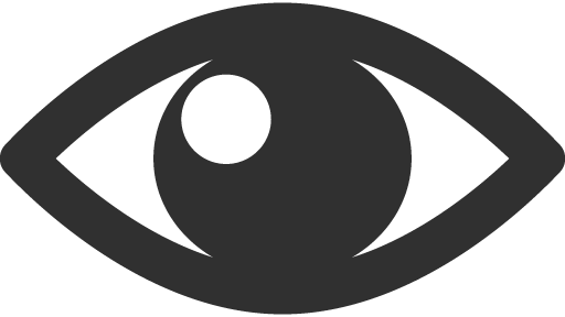 Eye icon. Eye icon.
