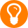 CLAIRE icon in orange color CLAIRE icon in orange color
