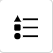 The map legend icon.