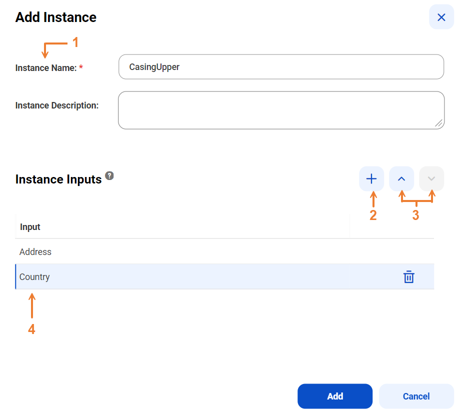 Cleanse instance configuration options