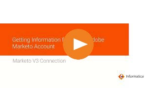 Video to get information from Marketo account. Video to get information from Marketo account.